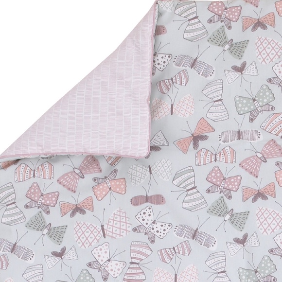 DwellStudios: Arden Butterfly 4pc. Crib Bedding Set - Picture 4 of 9